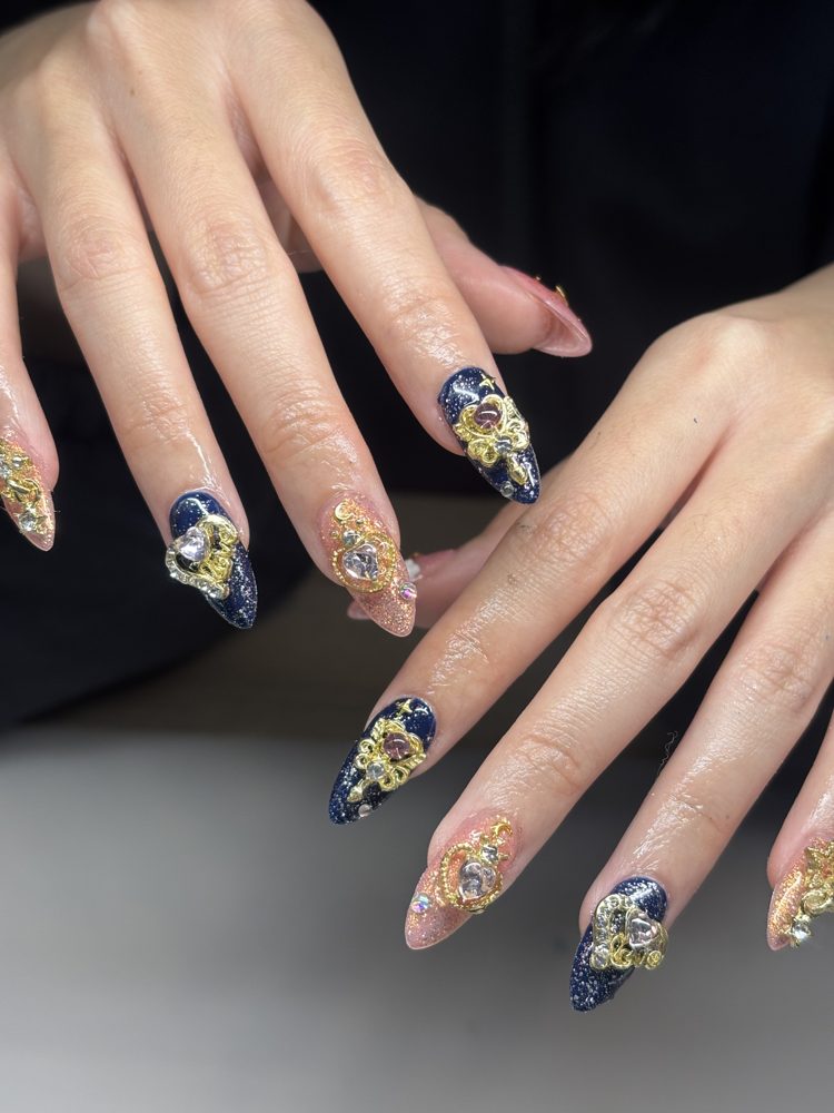 Réalisation nail art Kawaii Nails 1
