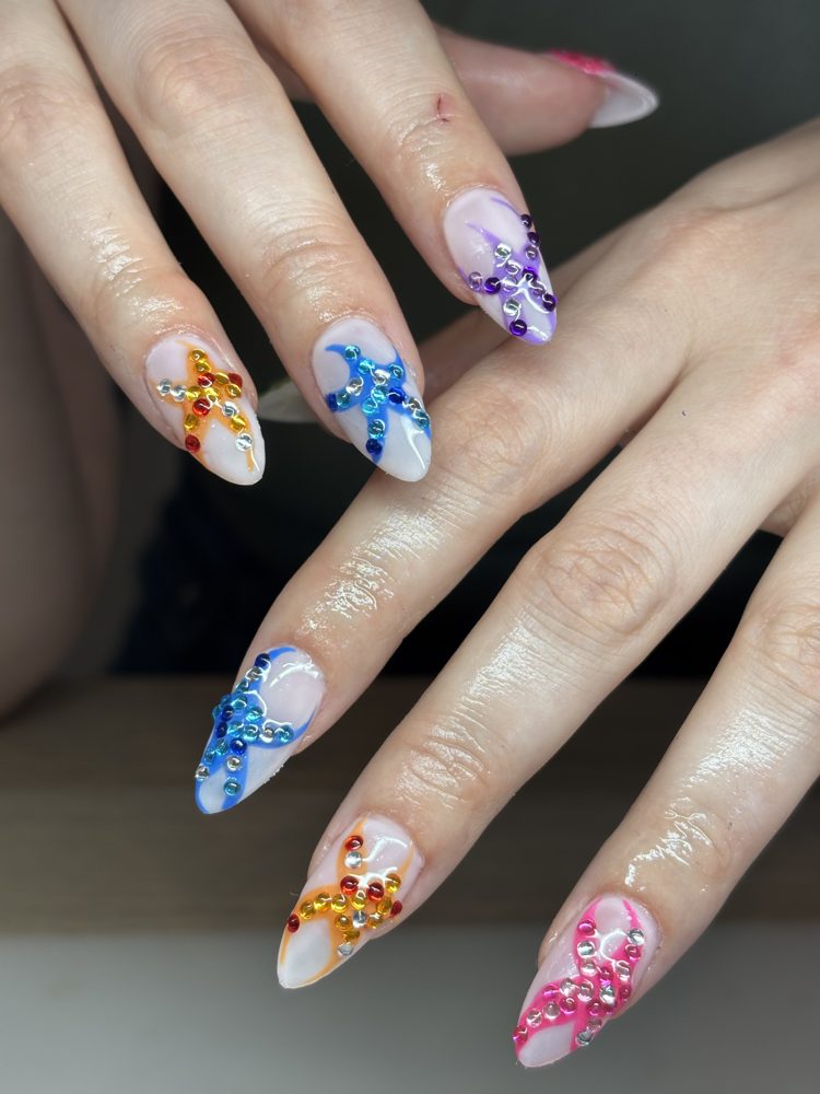 Réalisation nail art Kawaii Nails 2