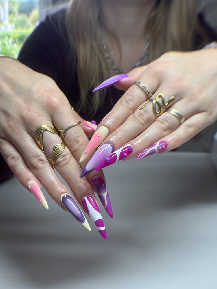 Réalisation nail art Kawaii Nails 5