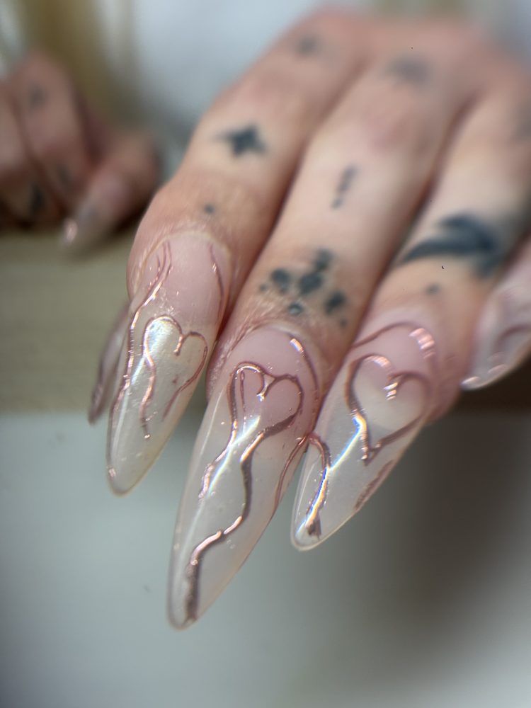 Réalisation nail art Kawaii Nails 6