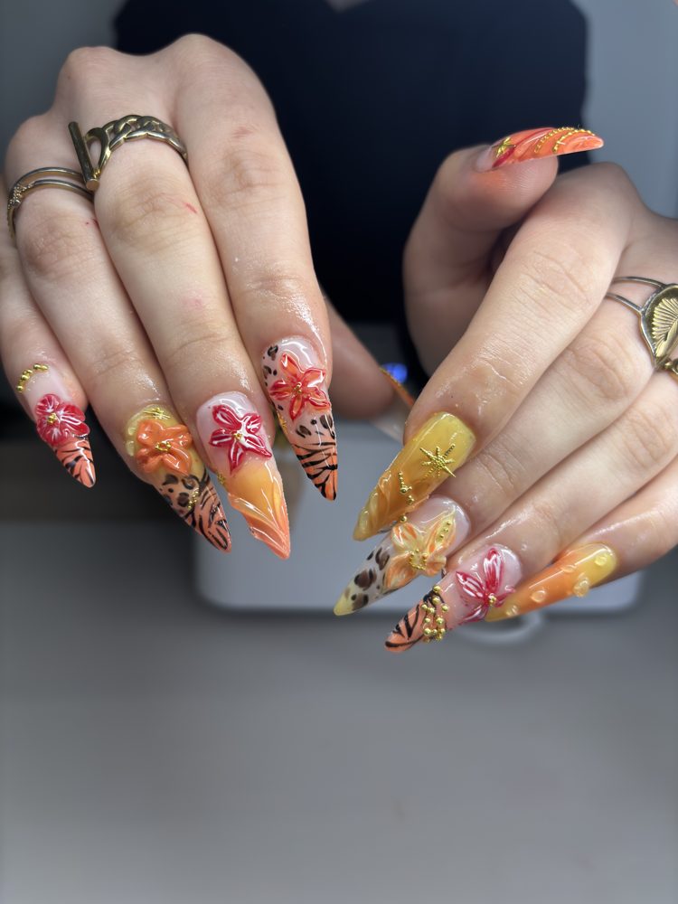Réalisation nail art Kawaii Nails 7