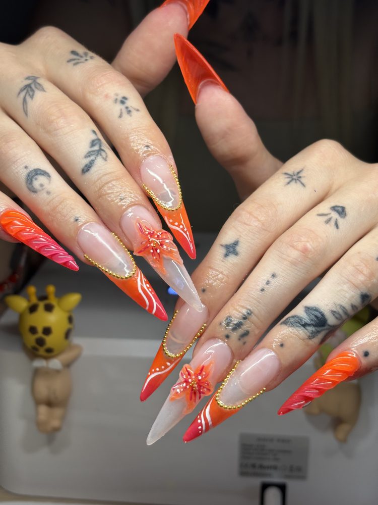 Réalisation nail art Kawaii Nails 9