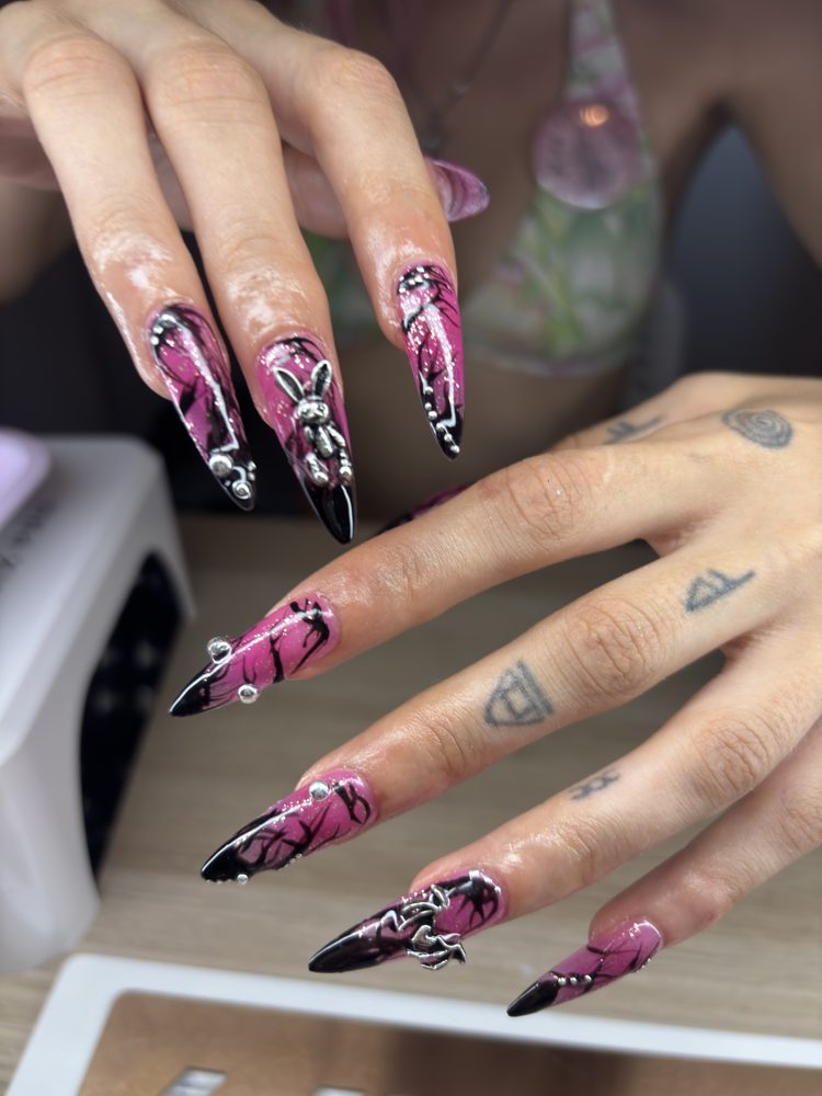 Réalisation nail art Kawaii Nails 15