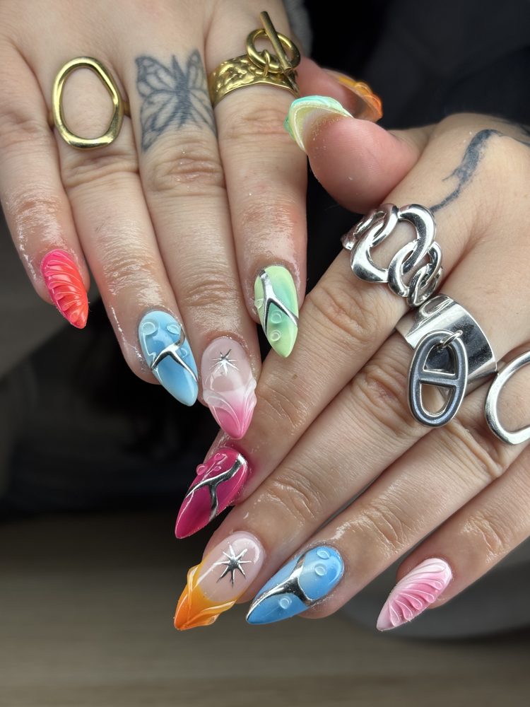 Réalisation nail art Kawaii Nails 18