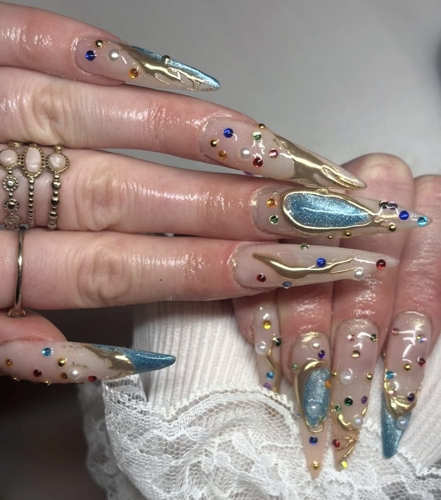 Réalisation nail art Kawaii Nails 24
